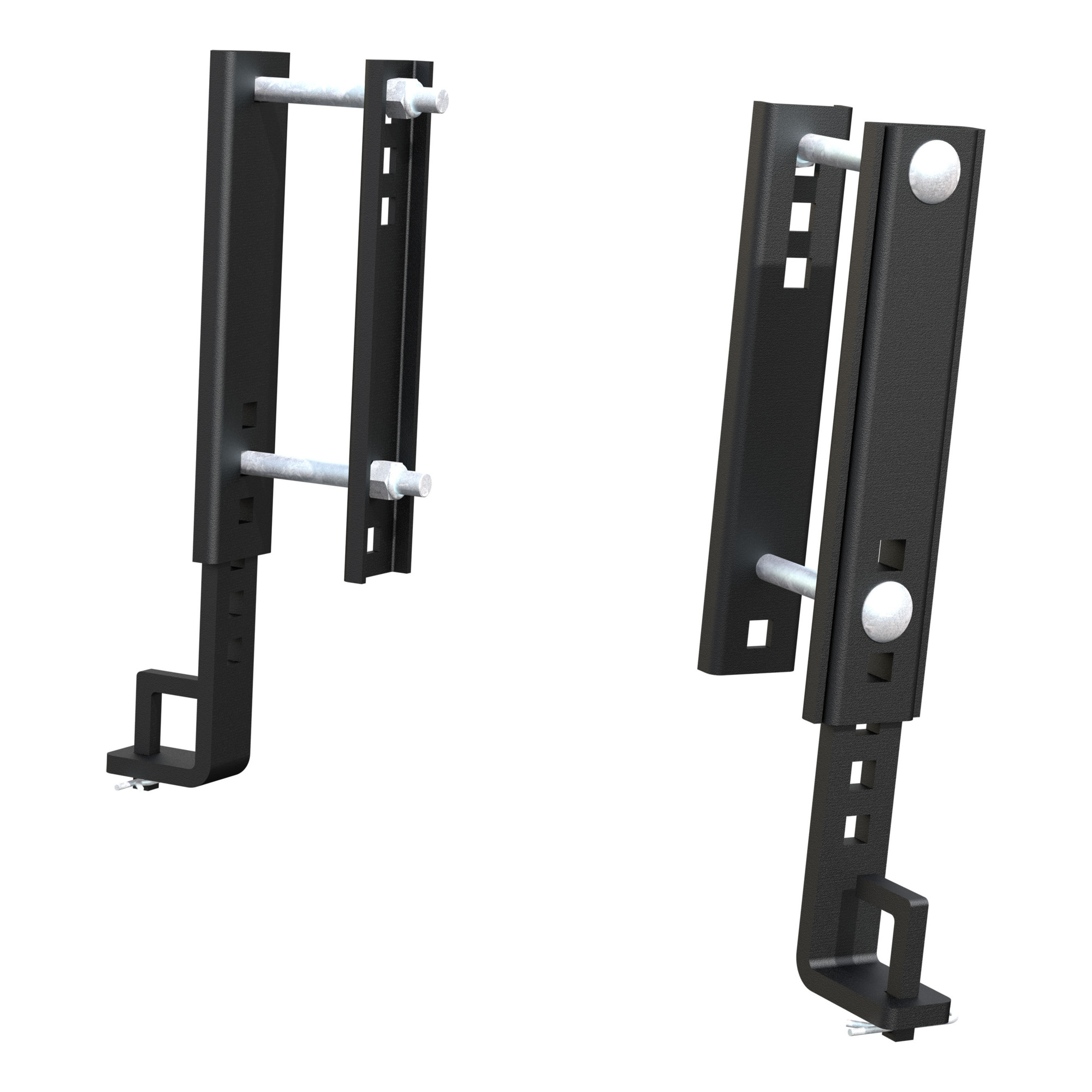 Curt Manufacturing TruTrack Adjustable Support Brackets, 8in., 2pk, Model# 17515